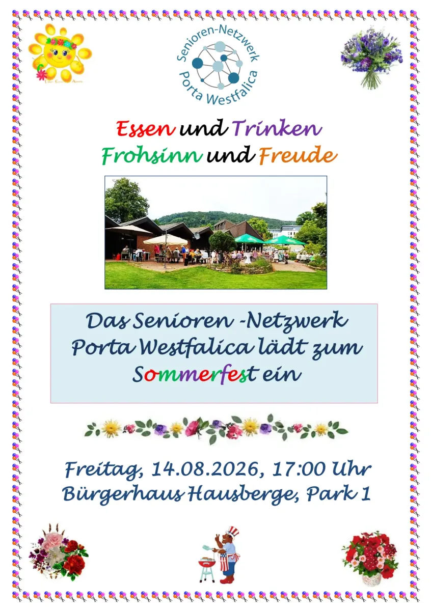 Netzwerk-Sommerfest 2026 - Flyer