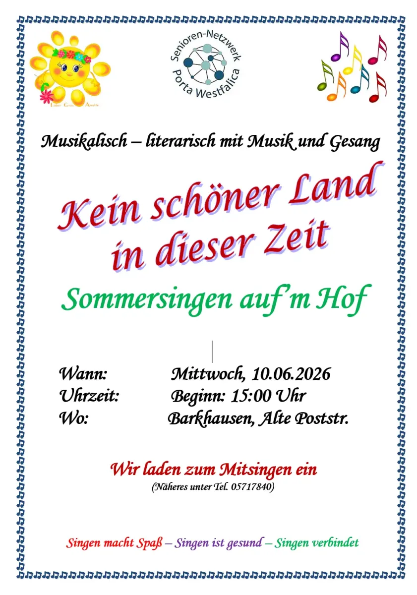Sommersingen 2026